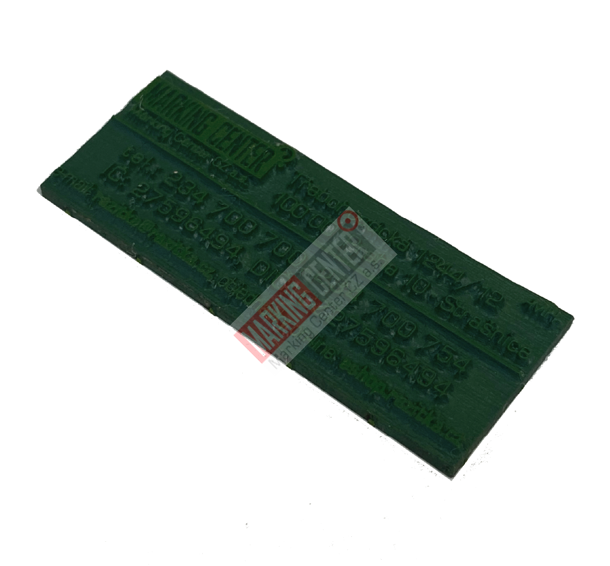 štoček 4913, rozměr 57x21 mm