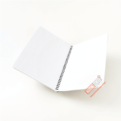 Kroužkový blok A6 Retro, linkovaný