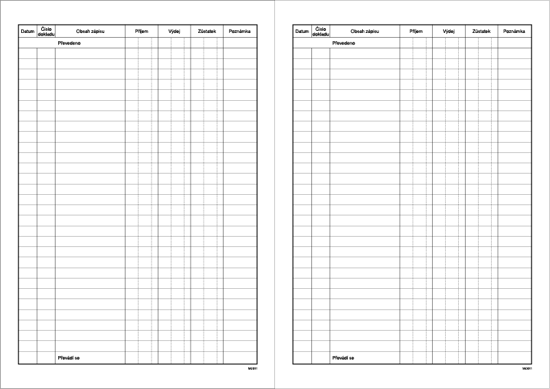 Pokladní kniha
