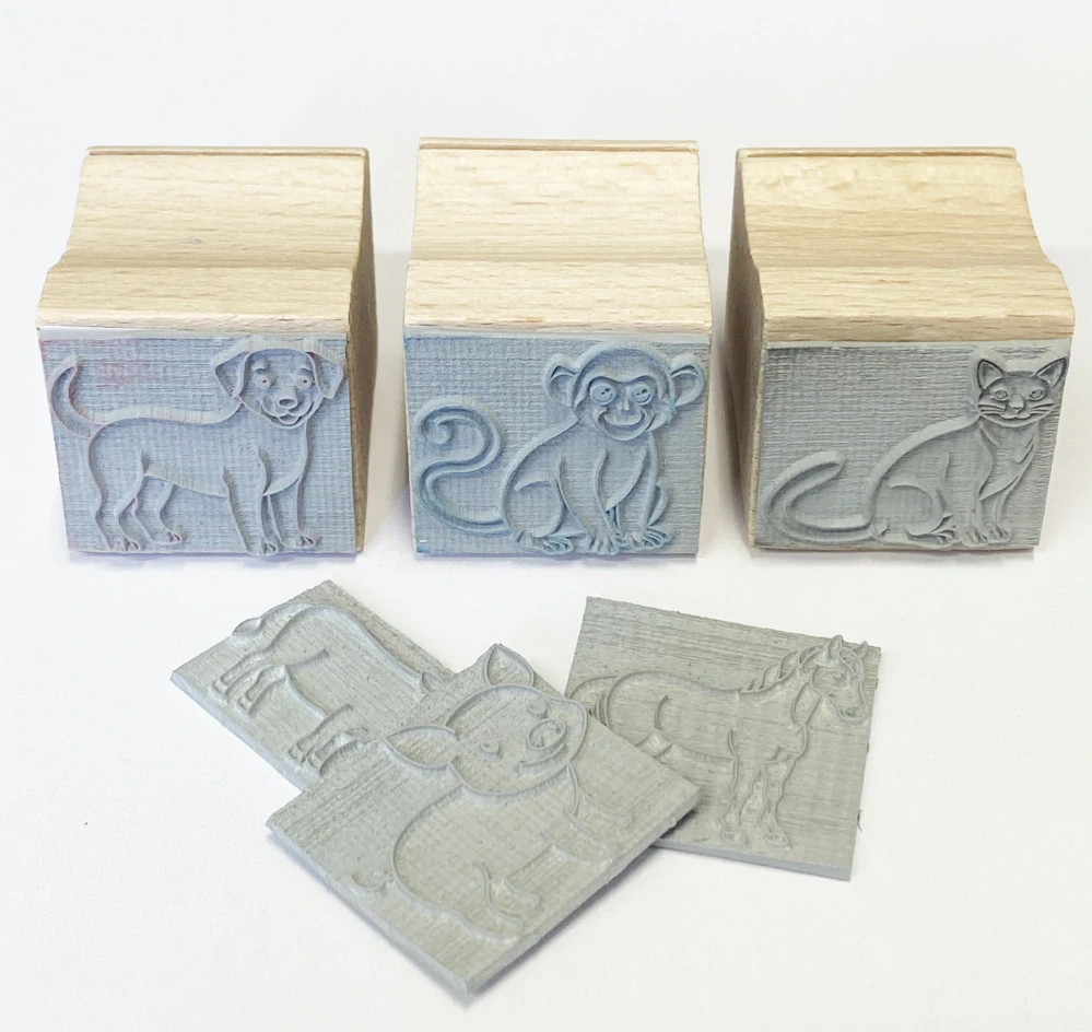 Dřevěné razítko Kůň