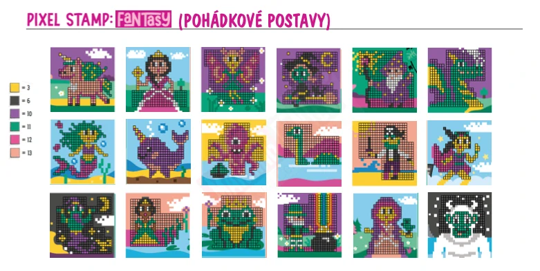 PIXEL STAMP Fantasy
