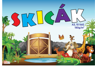 Skicák A3, 10 listů, 190g