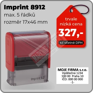 Trodat Imprint 8912, 47x18mm