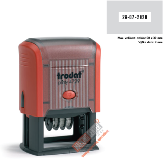 Trodat Printy 4729, 50x30mm