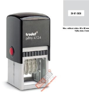 Trodat Printy 4724, 40x40mm