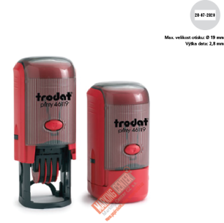 Trodat Printy 46119, průměr 19mm